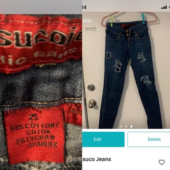 Ripped Parasuco Jeans - Picture 2 of 2